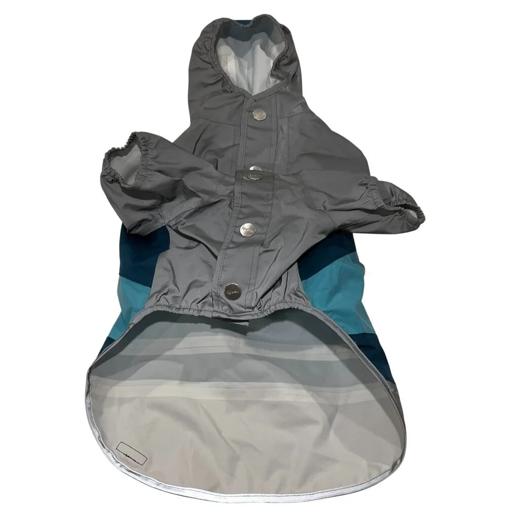 Reddy Convertible Dog Reflective Raincoat, NWT, M